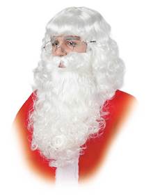 Peluca  Papa Noel