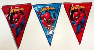 Banderín de spiderman