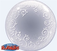 Globo bubble clair  filigrana