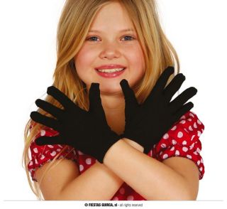imagen Guantes negros cortos