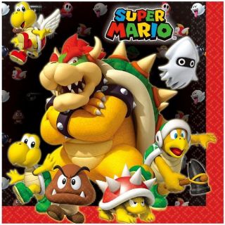 imagen Servilletas de Super Mario