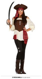 Disfraz de pirata de los 7 mares