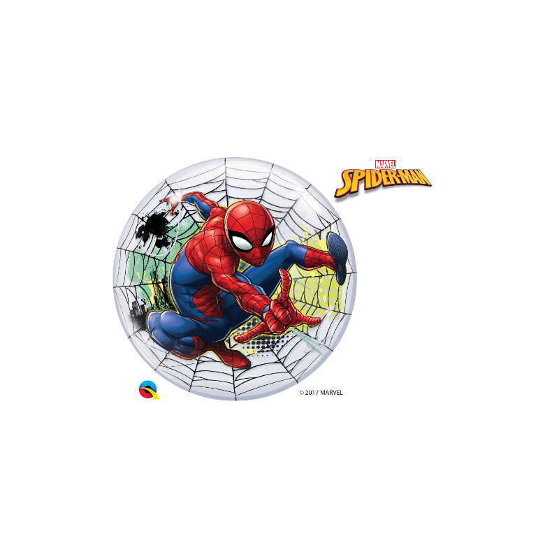 Globo bubble Spiderman