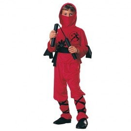 Disfraz de ninja rojo
