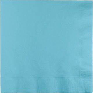 Servilletas color azul pastel 33cm