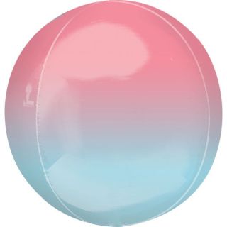 Globo orbz rosa y azul patel