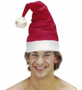 imagen Gorro papa noel con cascabeles