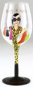 Copa de vino shopaholic