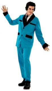 Disfraz rockabilly azul