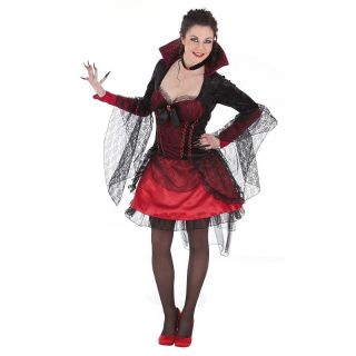 Disfraz de vampiresa madame red lux