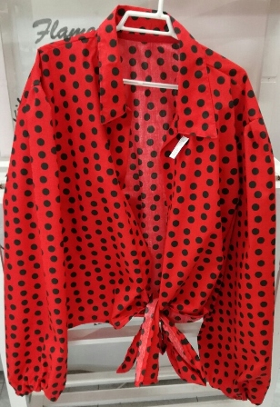 camisa lunares hombre flamenco