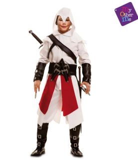 Disfraz asesino blanco ninja