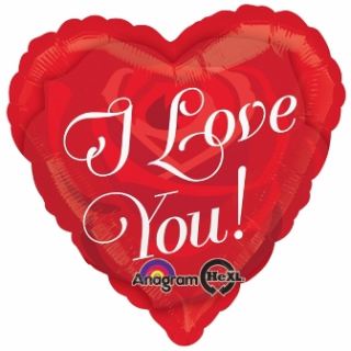 Globo foil corazón I Love You