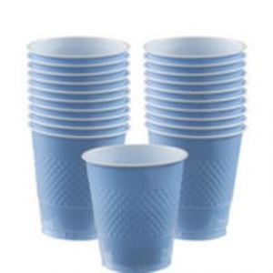 imagen Vasos azul claro de plástico