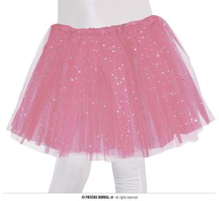 Tutu rosa con estrellas