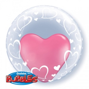 Globo bubble corazones