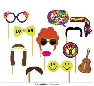 Set photocall hippie