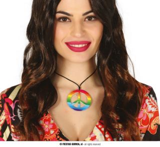 Colgante hippie multicolor