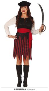 Disfraz de pirata mujer