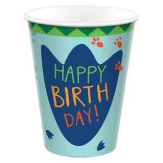 imagen Vasos happy birthday Dino