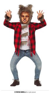 Disfraz de hombre lobo