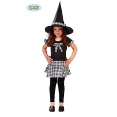 Disfraz de bruja colegiala Halloween