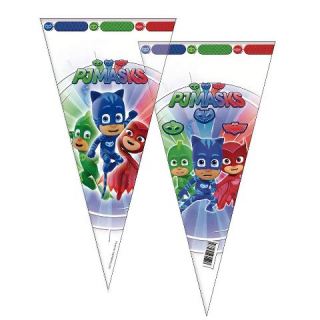 Cono Pj Masks lleno de golosinas