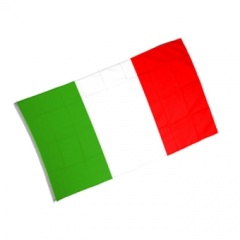Bandera palo Italia