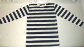 Camiseta rayas azul