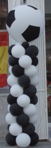 Columna con balón