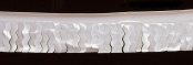 Fleco plástico blanco (25mtr)