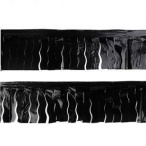 Fleco plástico negro (25 mtr.)