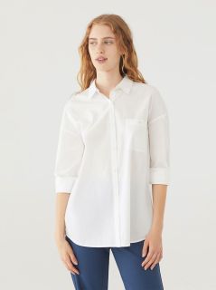 Camisa Nice Things popelín algodón