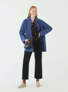 Chaqueta Nice Things lana hervida oversize