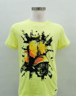 Camiseta Guy Vespa amarillo