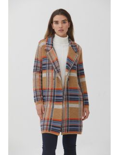 Abrigo WNT Collection cuadros lana