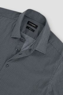 Camisa Croquer slim fit microdibujo