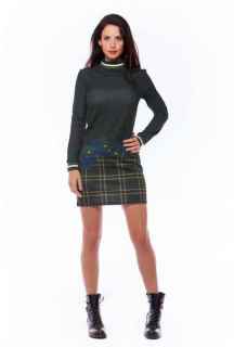 Vestido Miss Sidecar falda cuadros