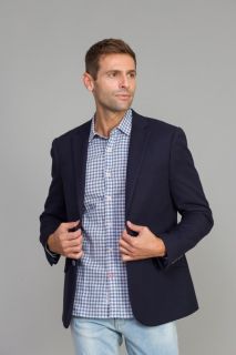 Chaqueta Bicycle Rota slim fit marino