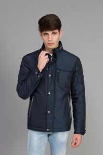 Parka Bicycle Suiza multibolsillos marino