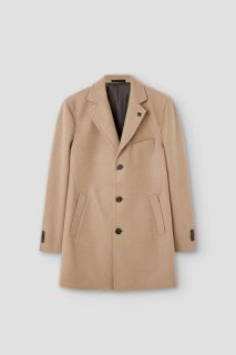 Abrigo Crocquer básico beige