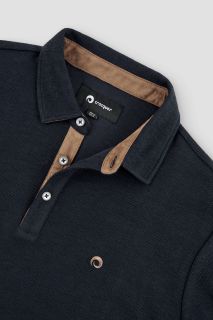 Jersey Crocquer estructura cuello polo
