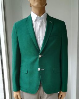 Chaqueta Bicycle lino verde slim