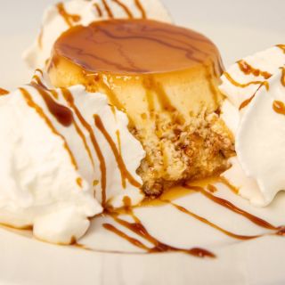 Flan de coco