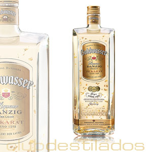 AGUARDIENTE GOLDWASSER CON VIRUTAS DE ORO