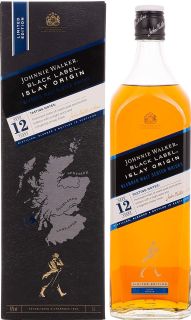 imagen WHISKY JOHNNIE WALKER BLACK LABEL ISLAY ORIGIN 1 L