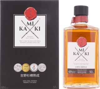 imagen WHISKY JAPONÉS KAMIKI BLENDED MALT 0.5 L