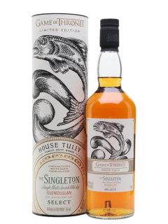 imagen WHISKY  SINGLETON GLENDULLAN GAME OF THRONES  CASA TULLY 0.7 L