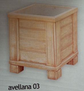 Maceta cuadrada Madera 40*40 cm.