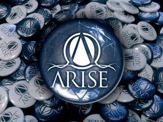 Chapa Arise azul